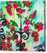 Flutterby Canvas Print