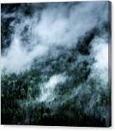 Foggy Mornings In The Mountains Canvas Print