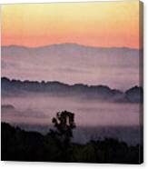 Foothills Of The Smoky Mountains Canvas Print