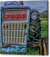 Ford Tractor Grill Canvas Print