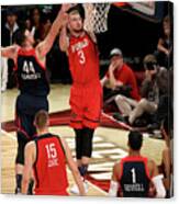 Frank Kaminsky And Domantas Sabonis Canvas Print