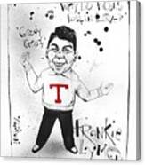 Frankie Lymon Canvas Print