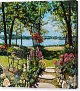 Fran's Garden Canvas Print