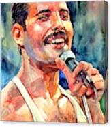 Freddie Mercury Live Aid Canvas Print