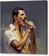 Freddie Mercury No.3 Canvas Print