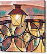 Front Door Lantern Canvas Print