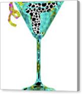 Fun Martini Art - Happy Hour - Sharon Cummings Canvas Print