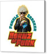 Funkle Cracker Hornz Of Funk Canvas Print