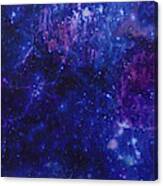 Galaxy Blues Canvas Print