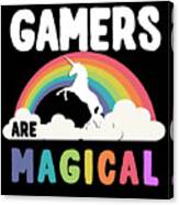 Gamers Are Magical Canvas Print