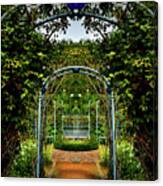 Garden Archway Canvas Print