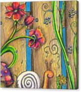 Garden Fence Canvas Print