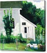 Garden Shed Canvas Print