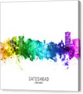 Gateshead England Skyline #15 Canvas Print