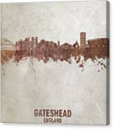 Gateshead England Skyline #49 Canvas Print