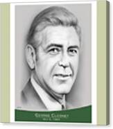 George Clooney Birthday Canvas Print