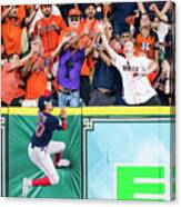 George Springer And Mookie Betts Canvas Print