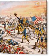 George Washington And The American Revolution Canvas Print
