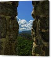 Gertrude's Nose From Mohonk Tower View Canvas Print