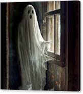 Ghost At The Loft Canvas Print