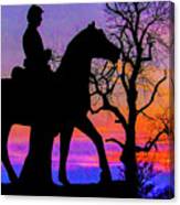 Ghosts Of Gettysburg  8th Pa Cavalry Canvas Print