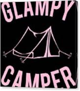 Glampy Camper Canvas Print