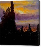 Glorious Sunset Canvas Print