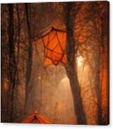 Glowing Cocoons Canvas Print