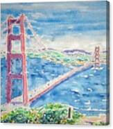 Golden Gate Vista Canvas Print