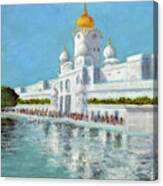 Golden Temple Series 4 Canvas Print