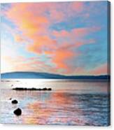 Waters Of Galway Bay Canvas Print