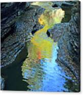 Gorge Abstract Canvas Print