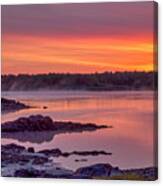 Gorgeous Cobscook Sunrise Canvas Print