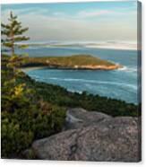 Gorham Mt View, Acadia National Park, Maine Canvas Print