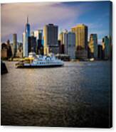 Governors Island Ferry Canvas Print