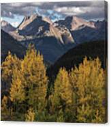 Grenadier Range Autumn Vista Canvas Print