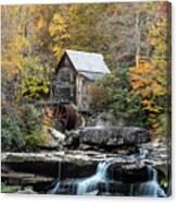 Grist Mill At Babcock State Park Canvas Print