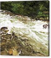 Grizzly Creek Spring Melt #6 Canvas Print