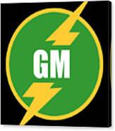 Groomsmen Gm Logo Canvas Print