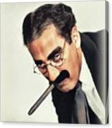 Groucho Marx, Vintage Actor Canvas Print