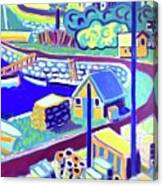 Gull Cove, Rockport, Ma Canvas Print