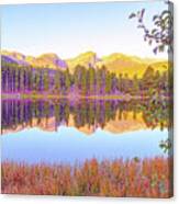 Hallett Peak Reflection Canvas Print