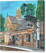 Hampton Loade Station Canvas Print