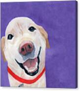 Happy Dog Canvas Print