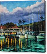 Harbor Lights Canvas Print