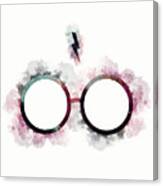 Harry Potter Glasses Watercolor Ii Canvas Print