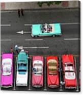 Havana Classic Cars Canvas Print