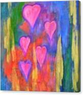 Hearts Rising Canvas Print