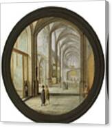 Hendrick Van Steenwijck, The Younger  Cathedral Interior Canvas Print
