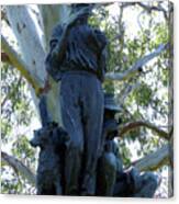 Henry Lawson Statue - Sydney Canvas Print